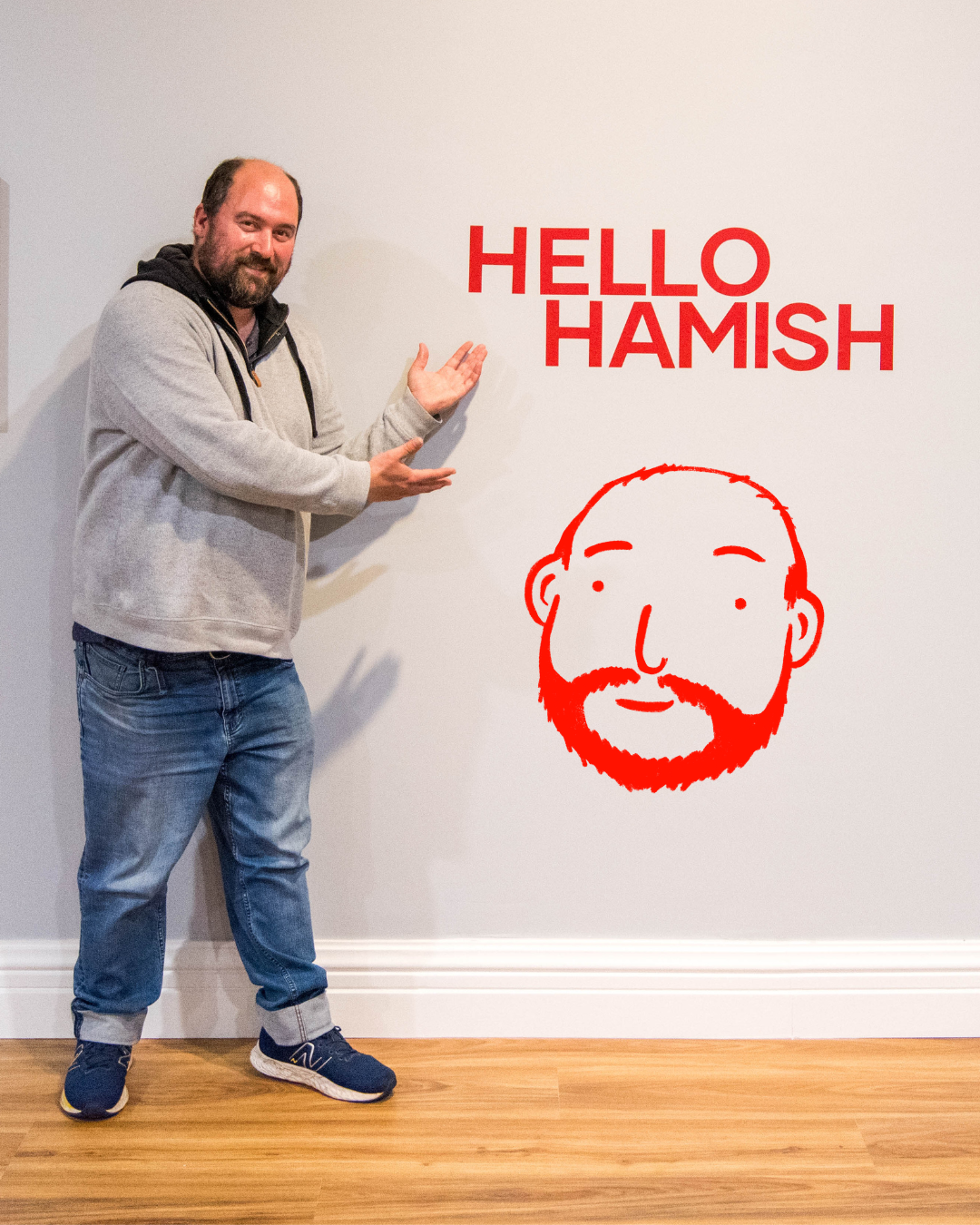 HELLO HAMISH