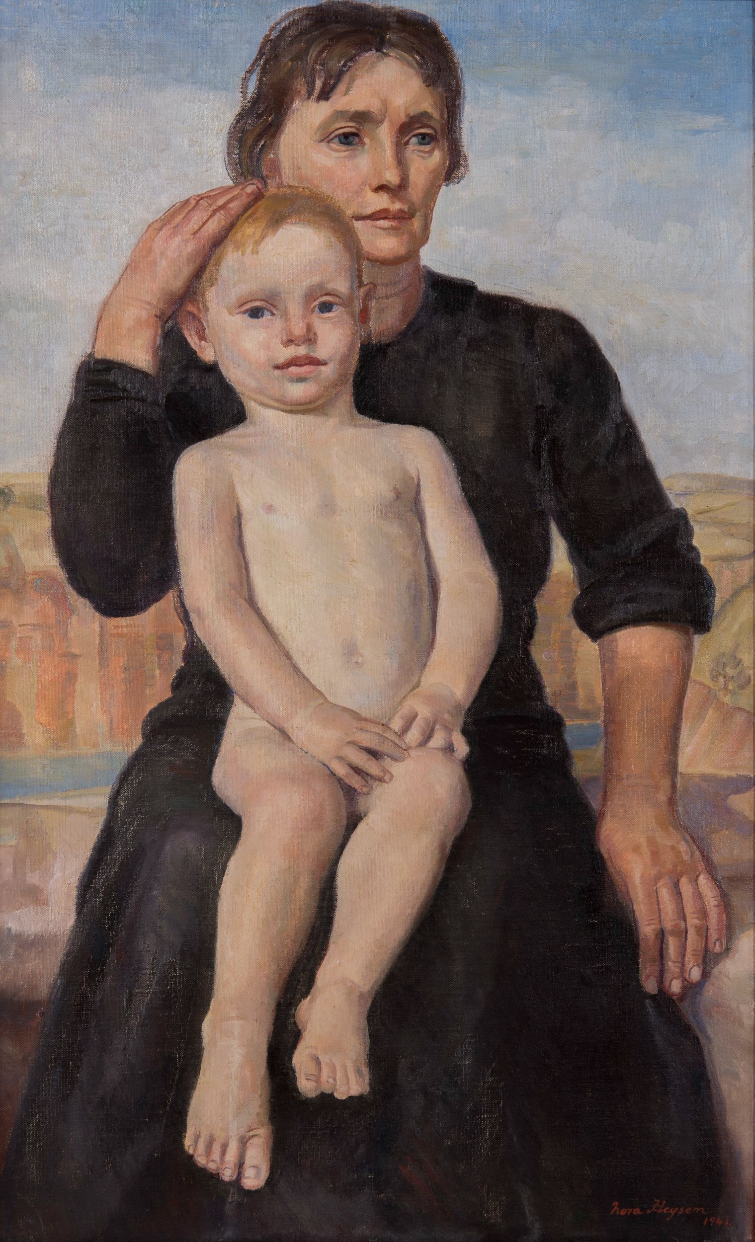 Dedication, 1941
oil on canvas
Purchased for Hamilton Gallery by Dr Samuel and Moree Fitzpatrick 1963